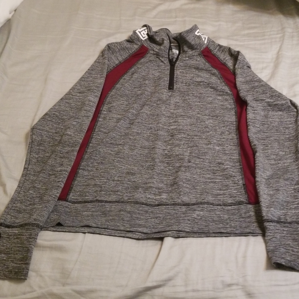 A half zip up pull over